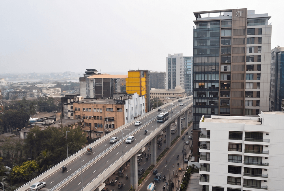 100ft SK Mujib Road Frontage